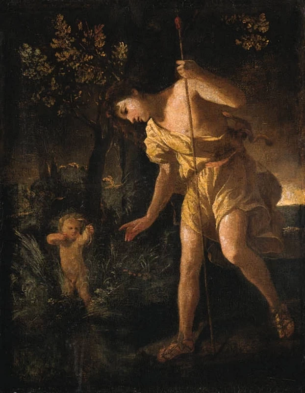Narciso e Cupido